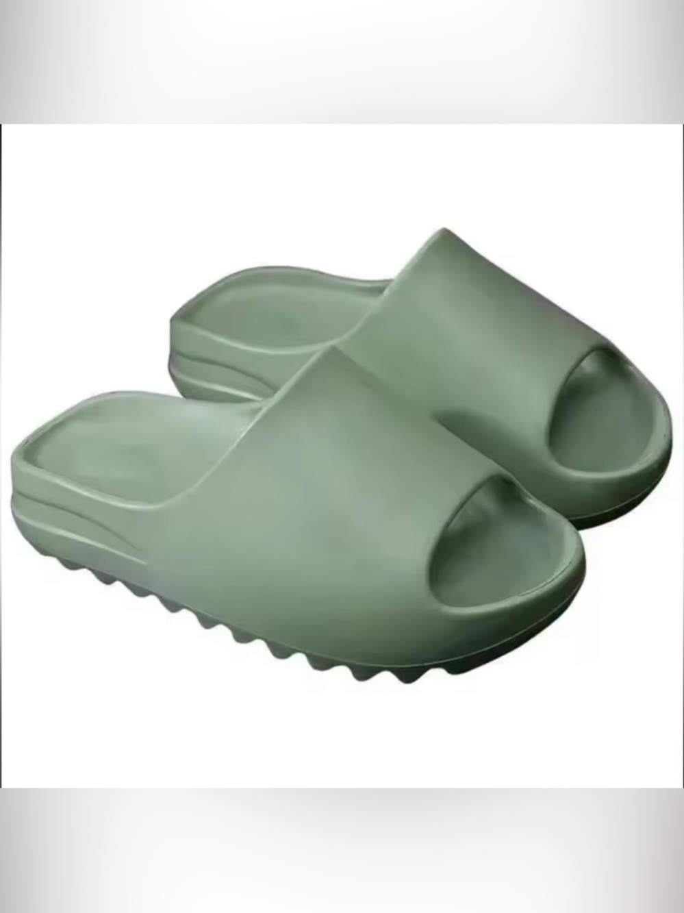 🩴2/$15🩴 ~ Green Slides